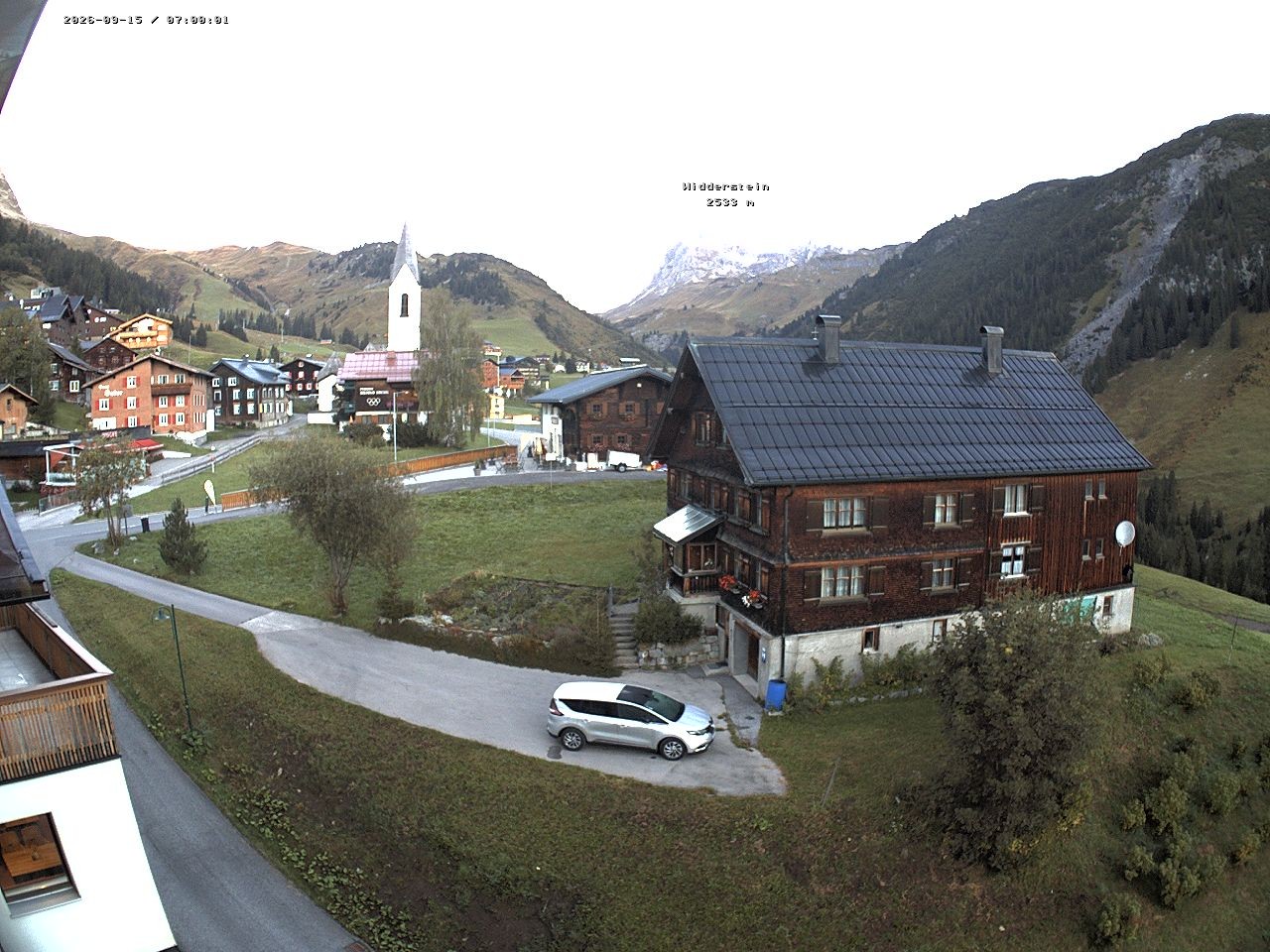 Archived image Webcam Village center Warth