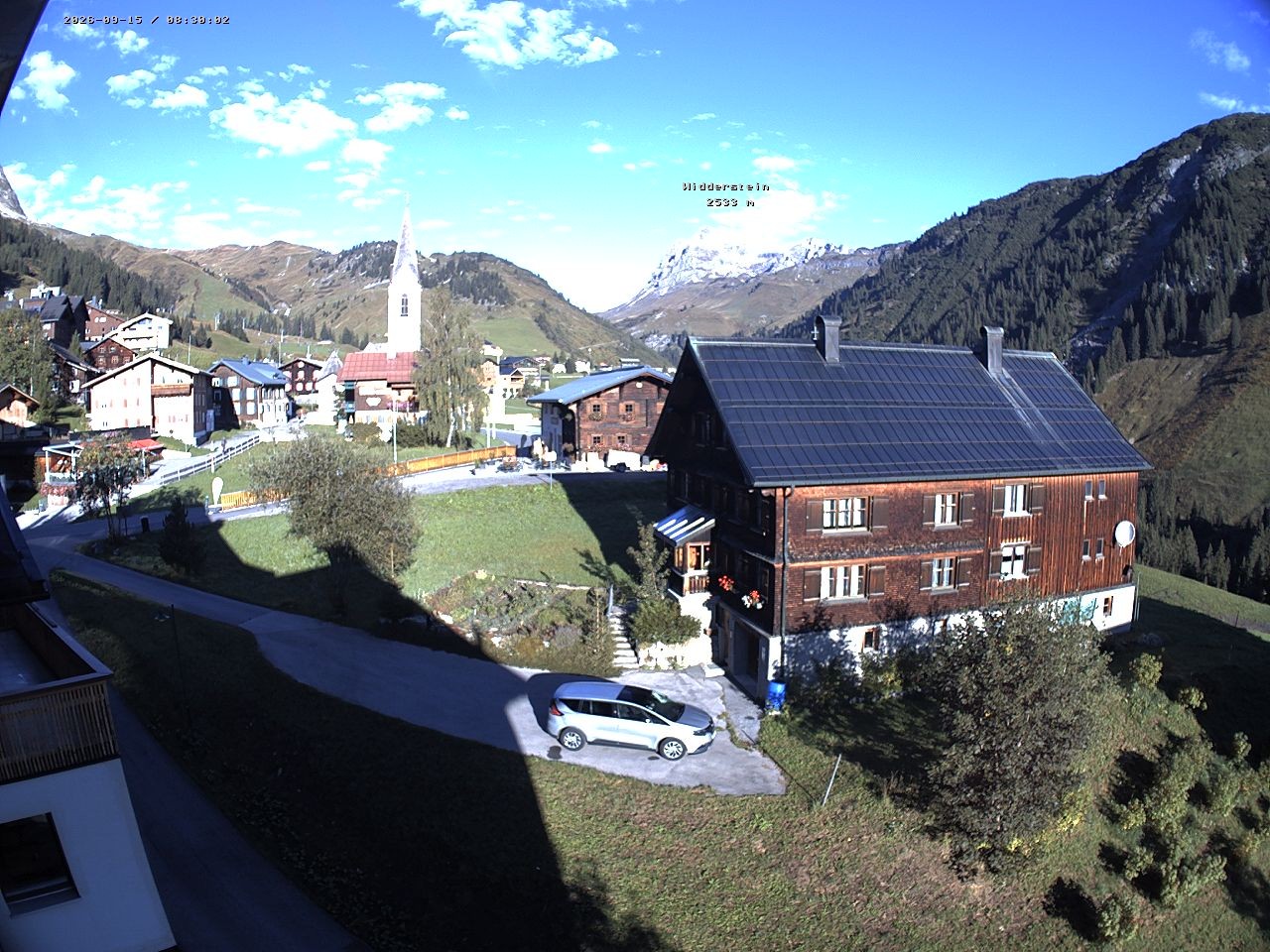 Archived image Webcam Village center Warth