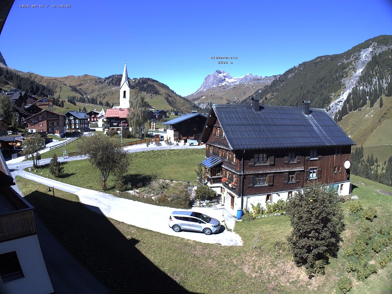 Archived image Webcam Village center Warth