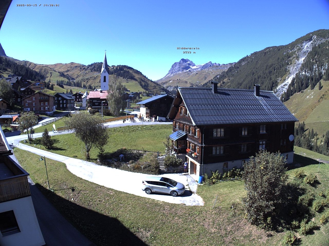 Archived image Webcam Village center Warth