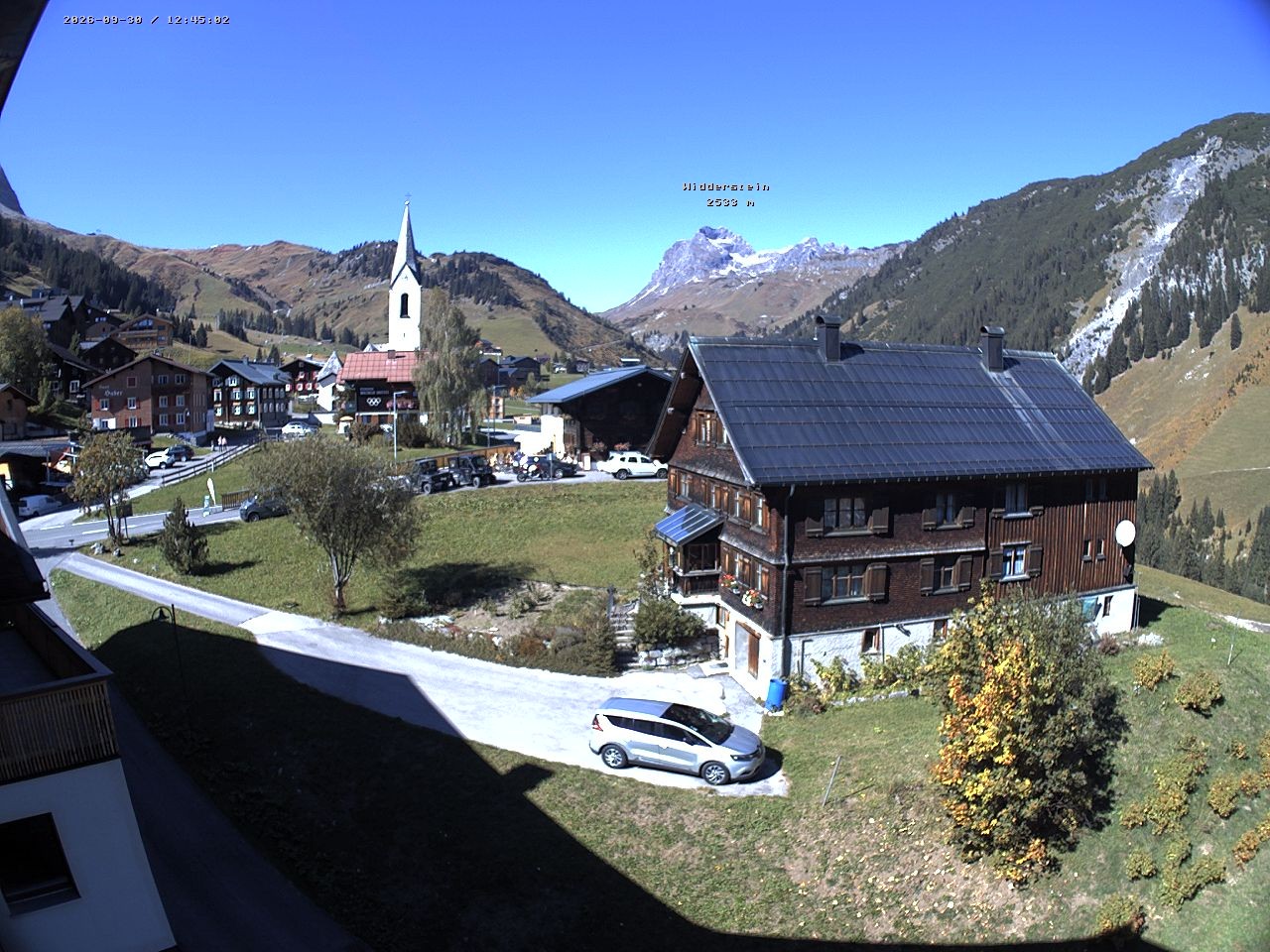 Archived image Webcam Village center Warth