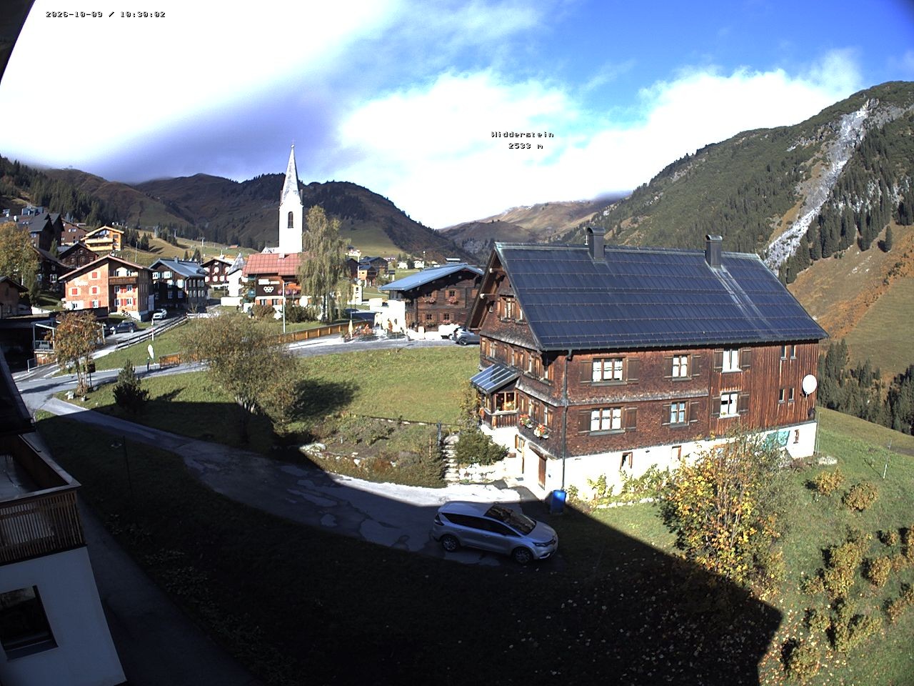 Archived image Webcam Village center Warth