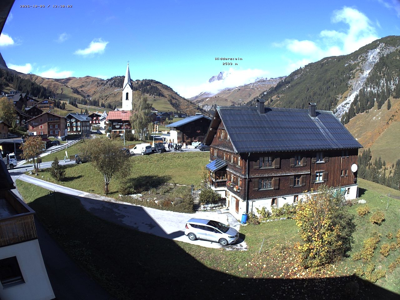 Archived image Webcam Village center Warth