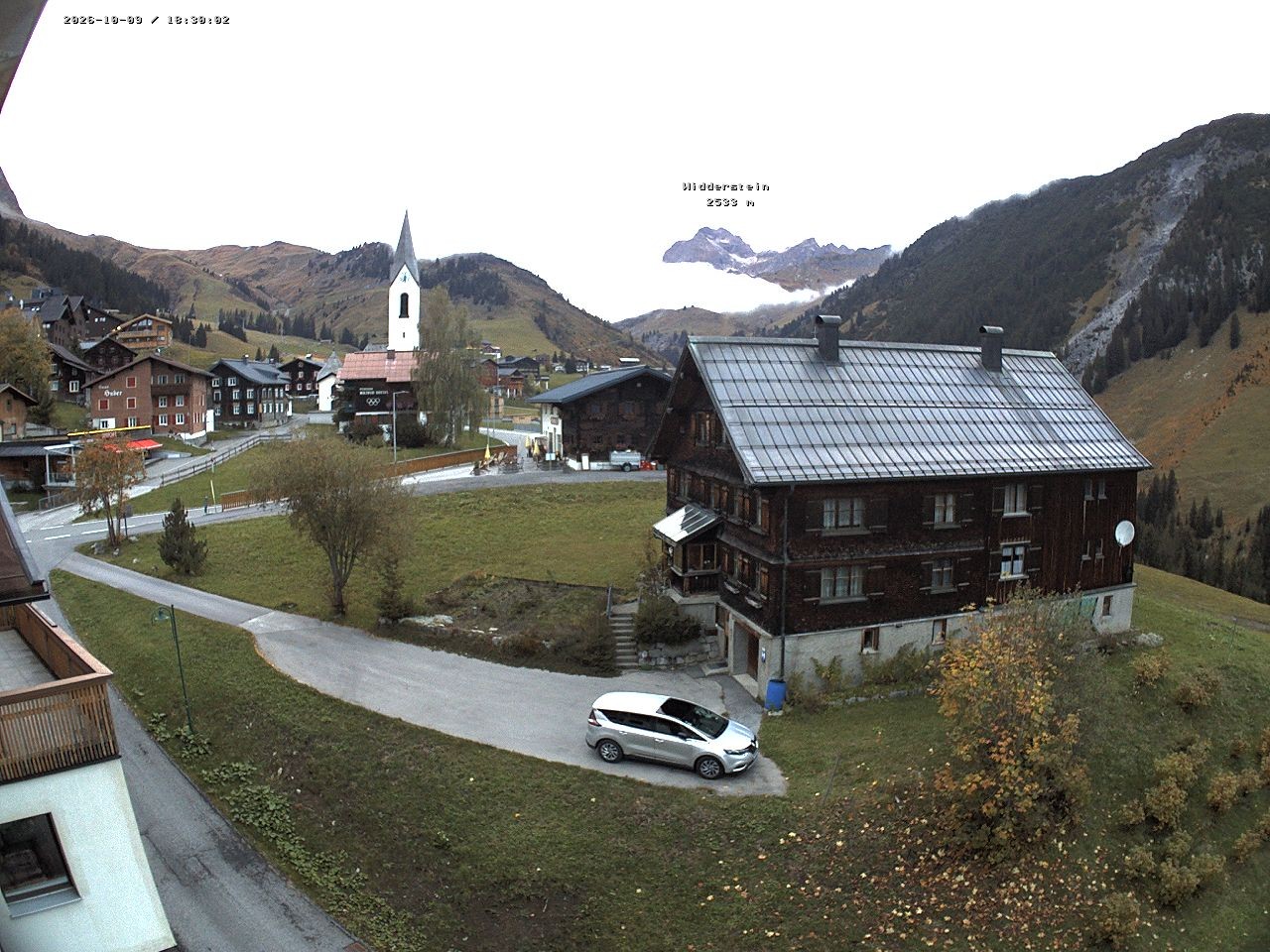 Archived image Webcam Village center Warth
