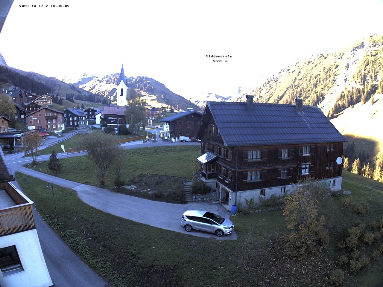 Archiv Foto Webcam Dorfzentrum von Warth
