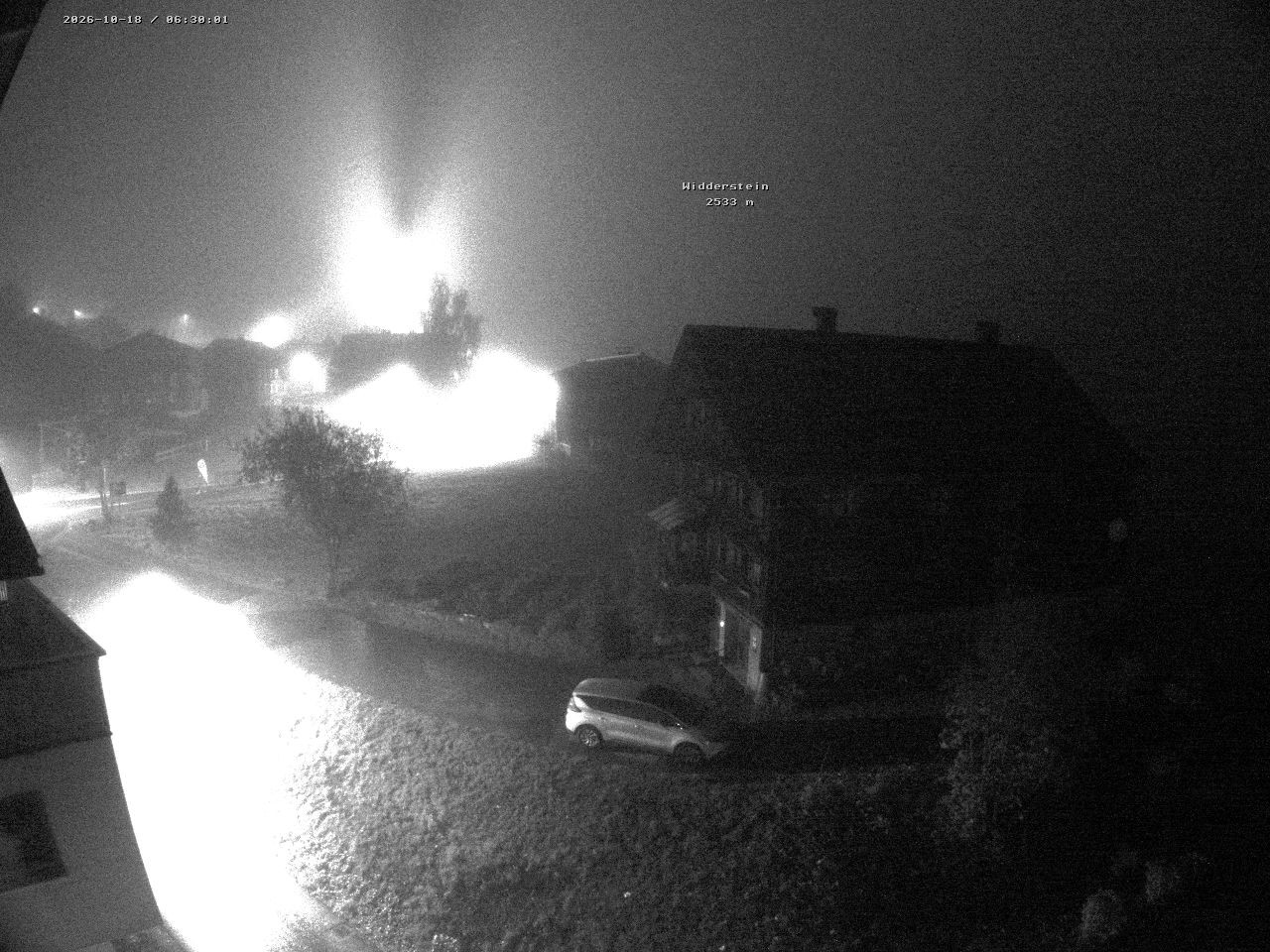 Archiv Foto Webcam Dorfzentrum von Warth
