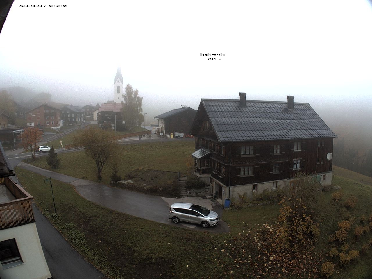 Archiv Foto Webcam Dorfzentrum von Warth