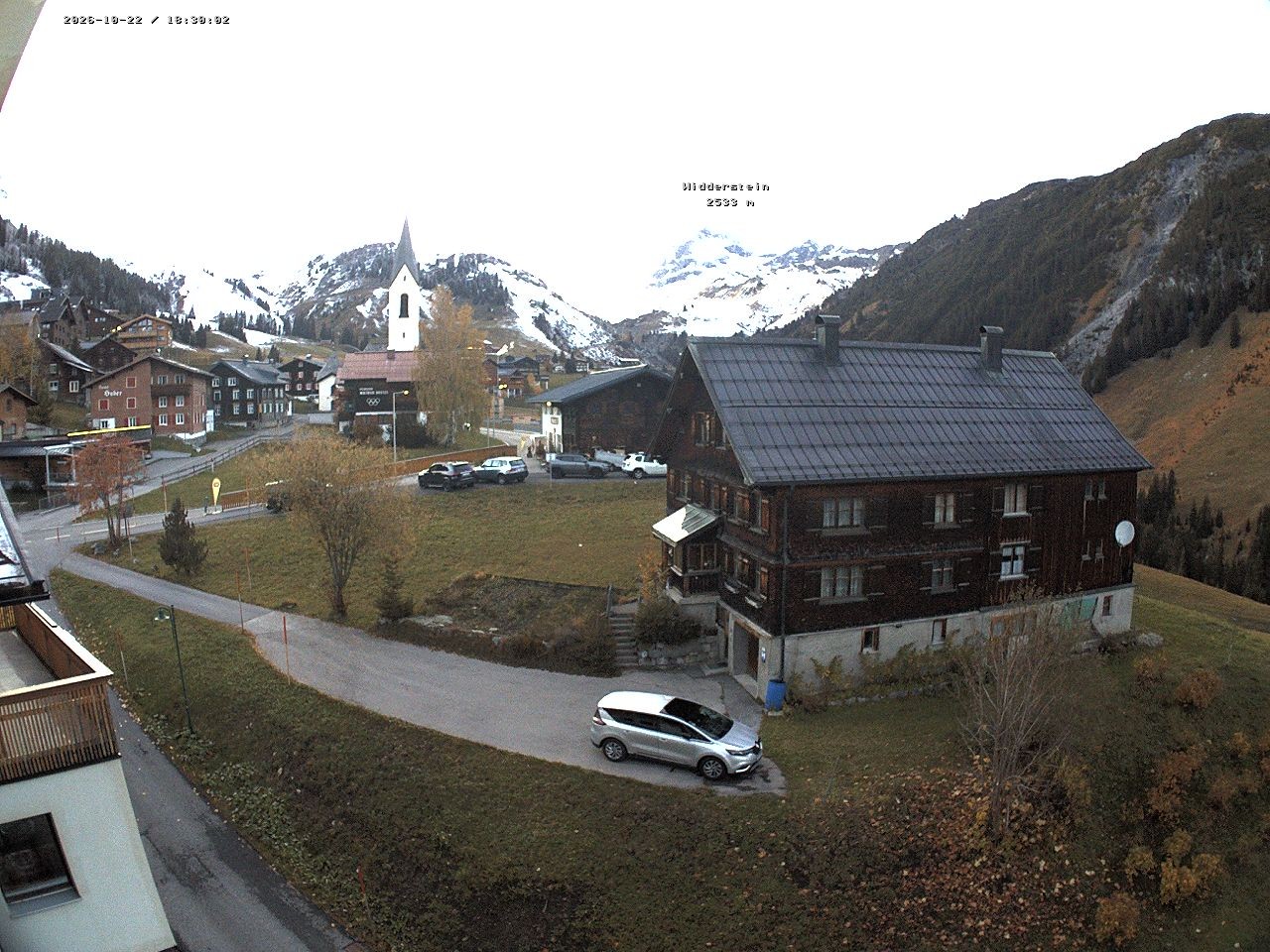 Archived image Webcam Village center Warth