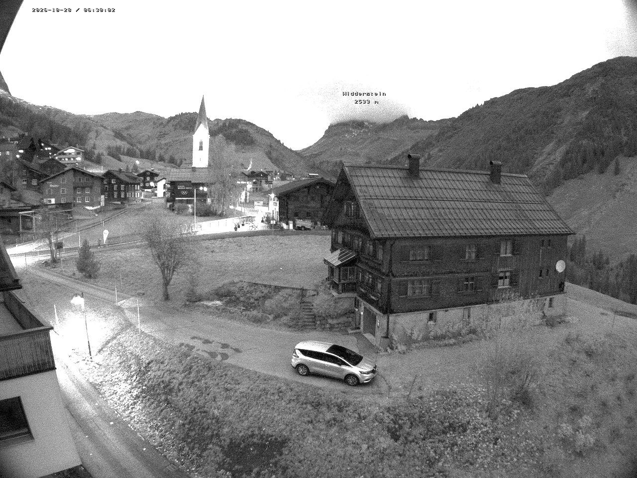 Archived image Webcam Village center Warth