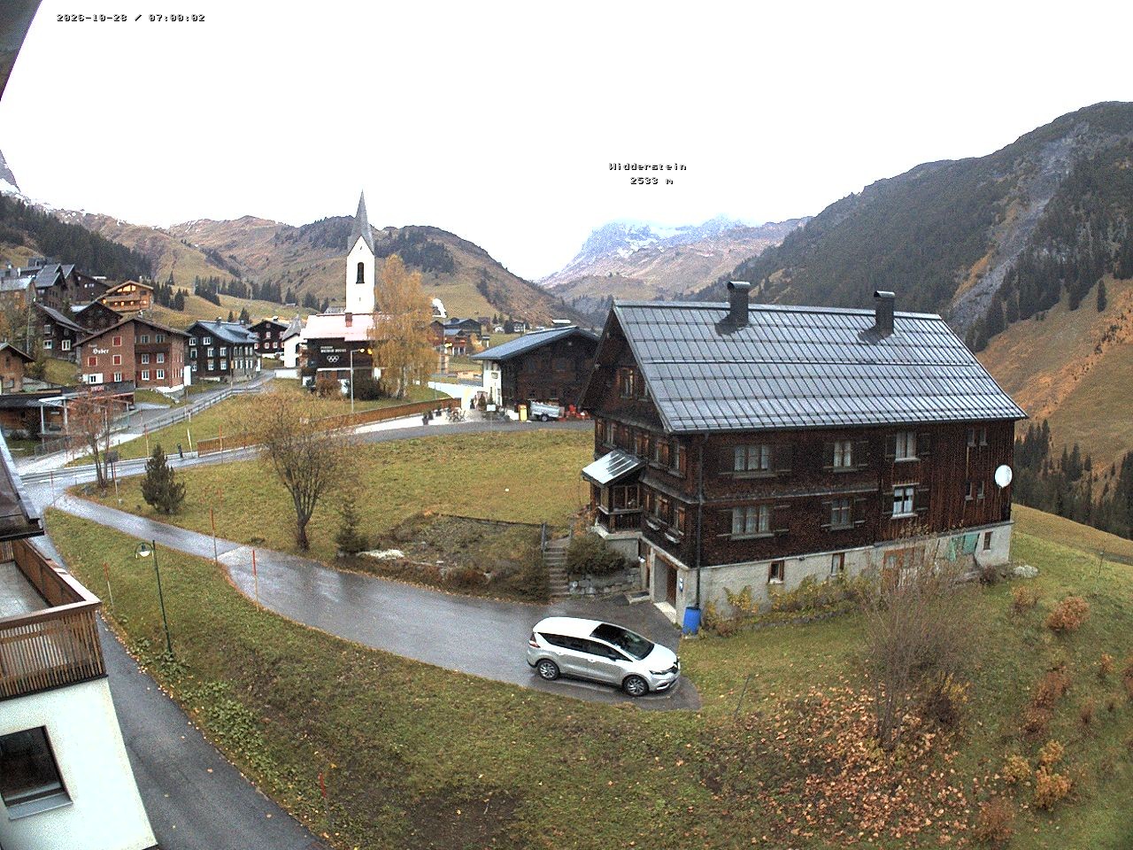Archived image Webcam Village center Warth