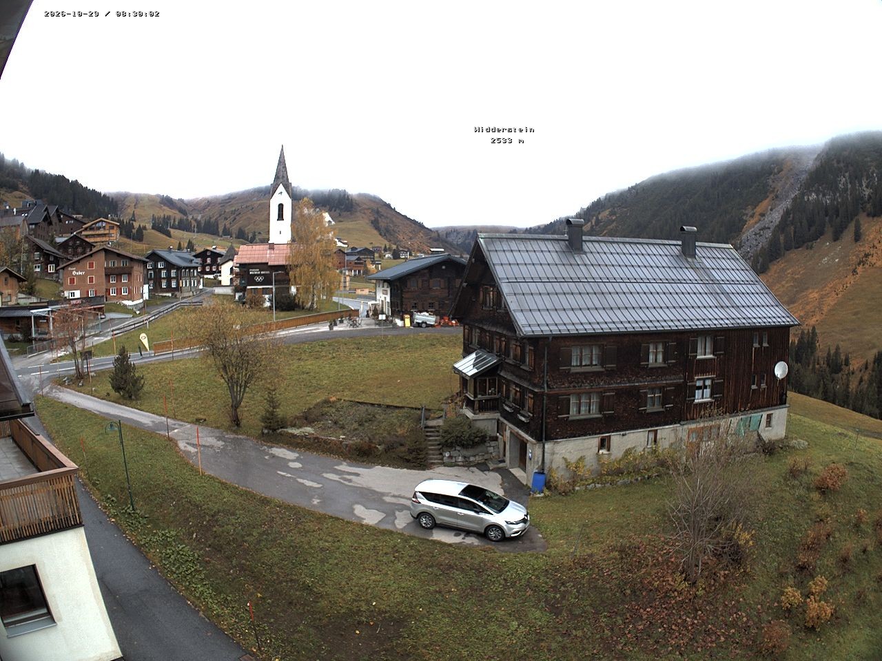 Archived image Webcam Village center Warth