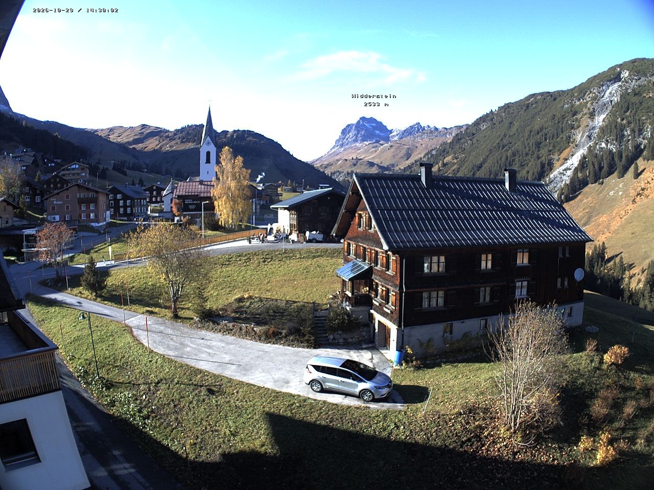 Archived image Webcam Village center Warth