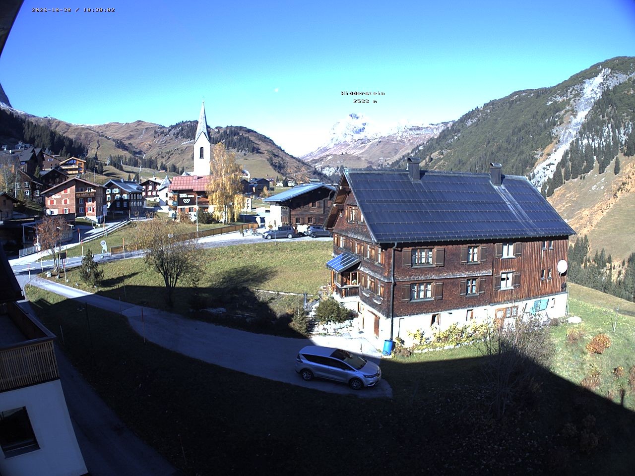 Archived image Webcam Village center Warth