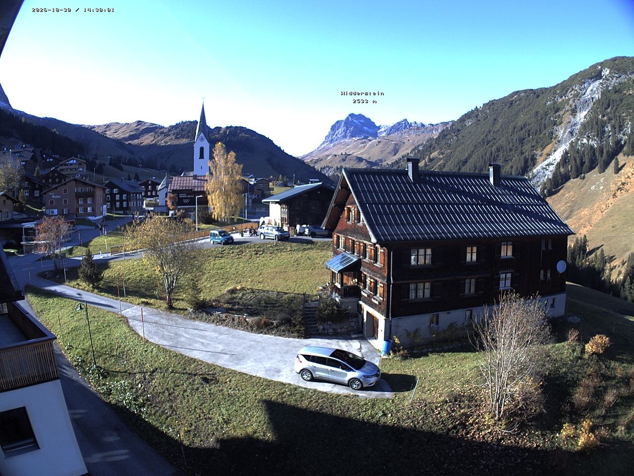 Archived image Webcam Village center Warth
