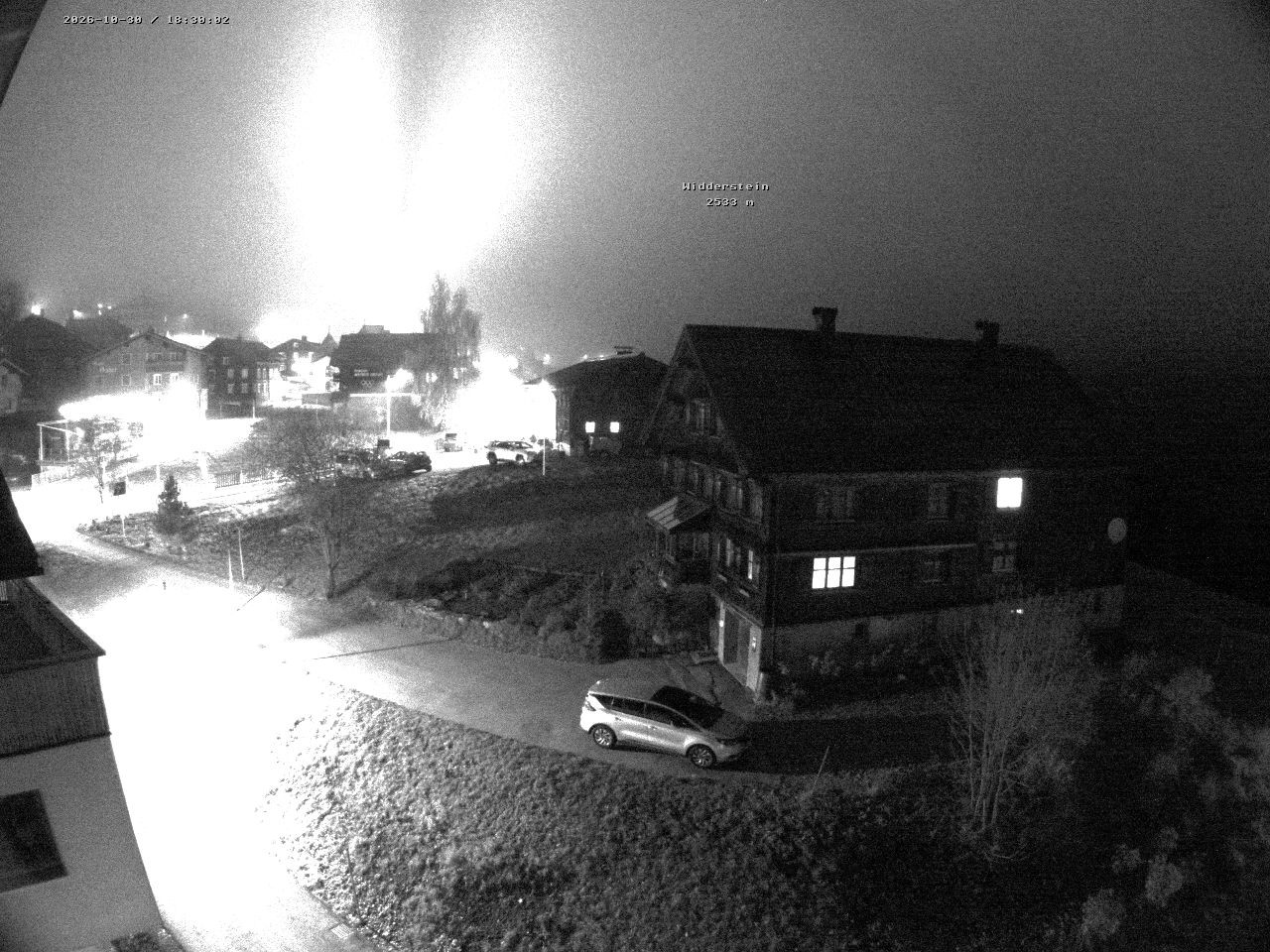 Archived image Webcam Village center Warth