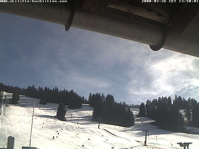 Archived image Webcam Hochlitten Riefensberg in Vorarlberg
