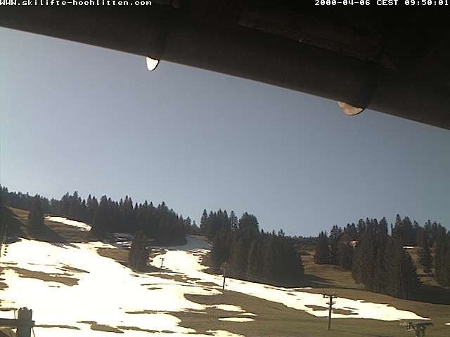 Archiv Foto Webcam Hochlitten Riefensberg im Bregenzerwald