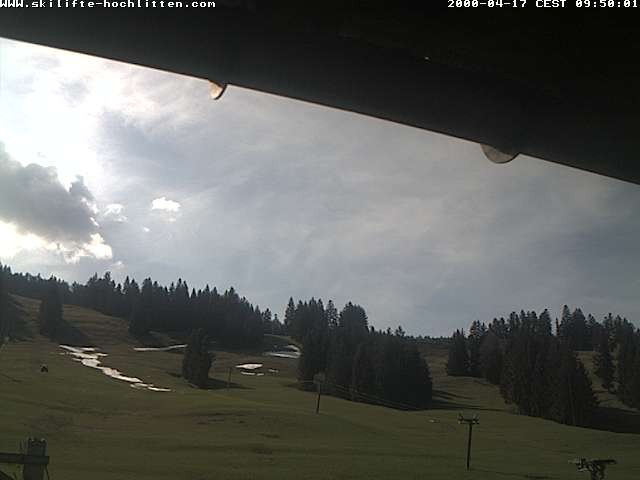 Archiv Foto Webcam Hochlitten Riefensberg im Bregenzerwald