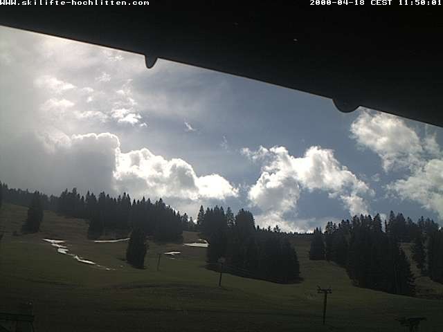 Archiv Foto Webcam Hochlitten Riefensberg im Bregenzerwald