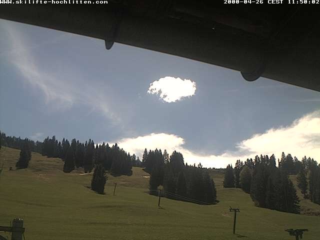 Archiv Foto Webcam Hochlitten Riefensberg im Bregenzerwald