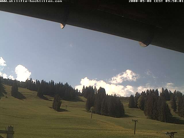 Archiv Foto Webcam Hochlitten Riefensberg im Bregenzerwald
