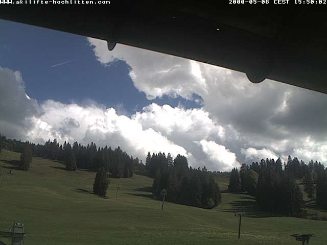 Archiv Foto Webcam Hochlitten Riefensberg im Bregenzerwald