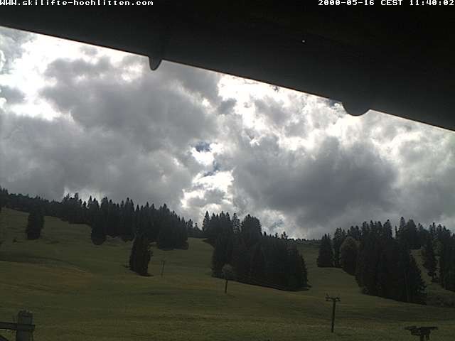 Archiv Foto Webcam Hochlitten Riefensberg im Bregenzerwald