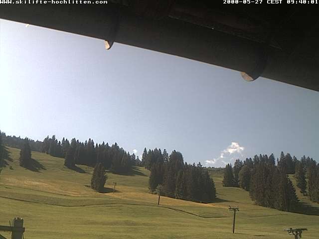 Archived image Webcam Hochlitten Riefensberg in Vorarlberg