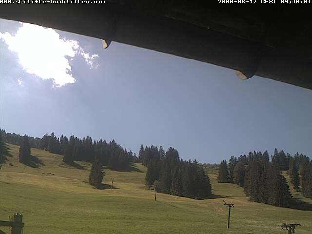 Archiv Foto Webcam Hochlitten Riefensberg im Bregenzerwald