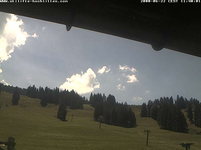 Archiv Foto Webcam Hochlitten Riefensberg im Bregenzerwald