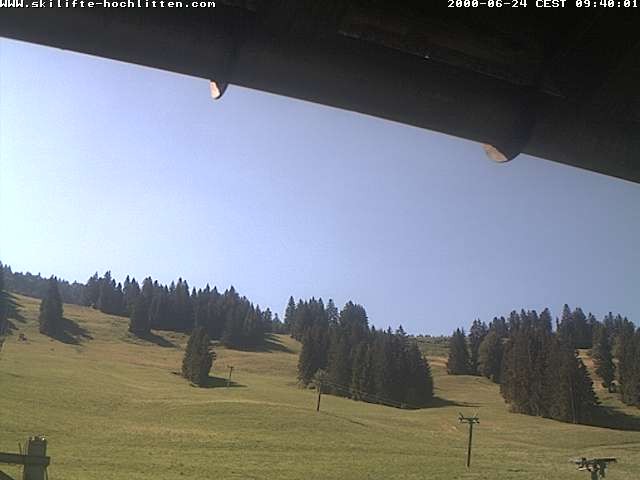 Archiv Foto Webcam Hochlitten Riefensberg im Bregenzerwald