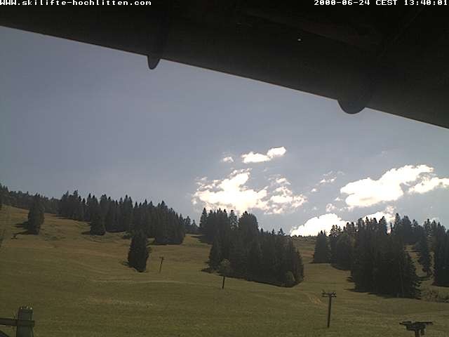 Archiv Foto Webcam Hochlitten Riefensberg im Bregenzerwald