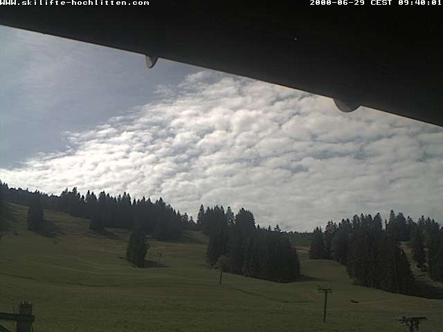 Archiv Foto Webcam Hochlitten Riefensberg im Bregenzerwald