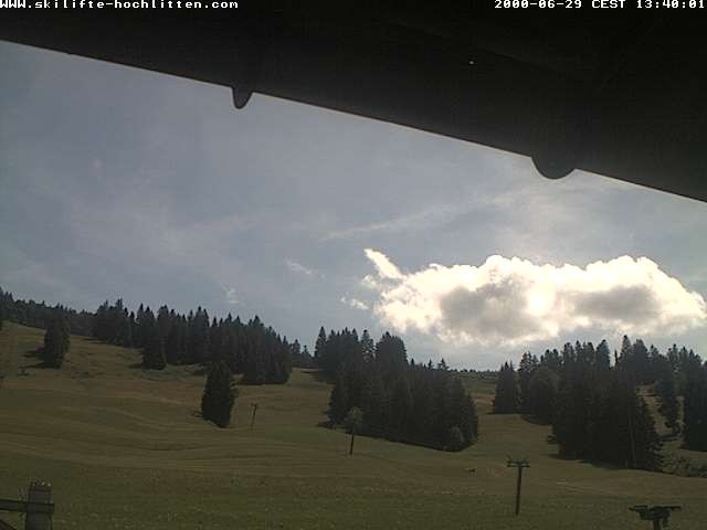 Archiv Foto Webcam Hochlitten Riefensberg im Bregenzerwald