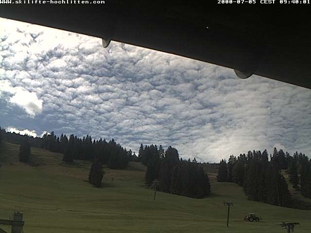 Archiv Foto Webcam Hochlitten Riefensberg im Bregenzerwald