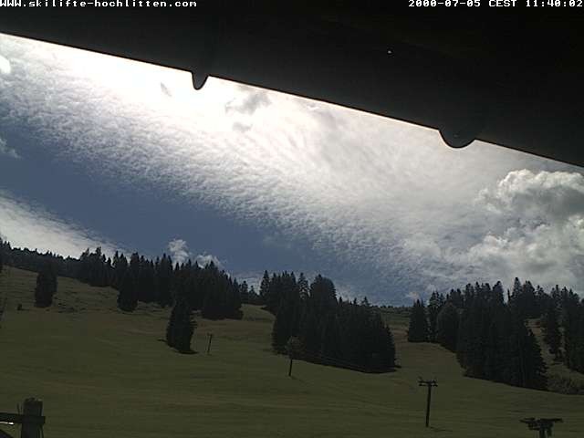 Archiv Foto Webcam Hochlitten Riefensberg im Bregenzerwald