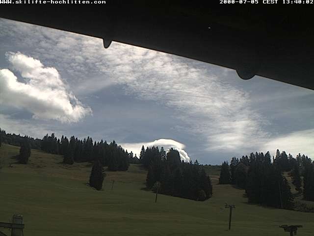 Archiv Foto Webcam Hochlitten Riefensberg im Bregenzerwald