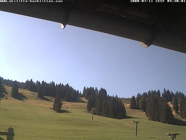 Archived image Webcam Hochlitten Riefensberg in Vorarlberg