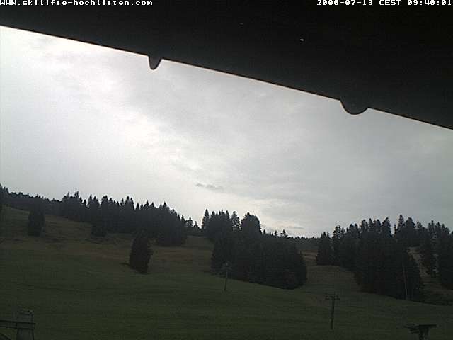 Archiv Foto Webcam Hochlitten Riefensberg im Bregenzerwald