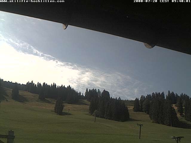 Archiv Foto Webcam Hochlitten Riefensberg im Bregenzerwald