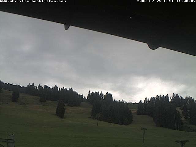 Archiv Foto Webcam Hochlitten Riefensberg im Bregenzerwald