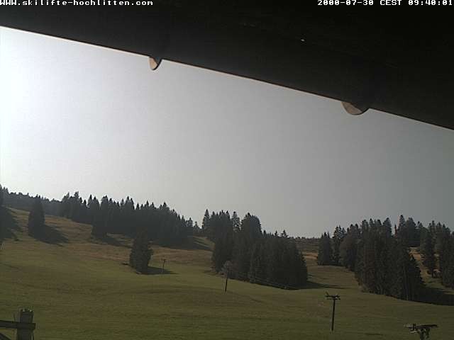 Archiv Foto Webcam Hochlitten Riefensberg im Bregenzerwald