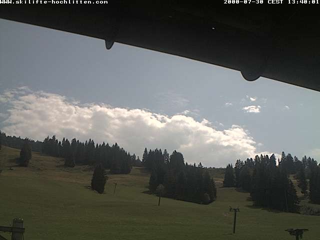 Archiv Foto Webcam Hochlitten Riefensberg im Bregenzerwald