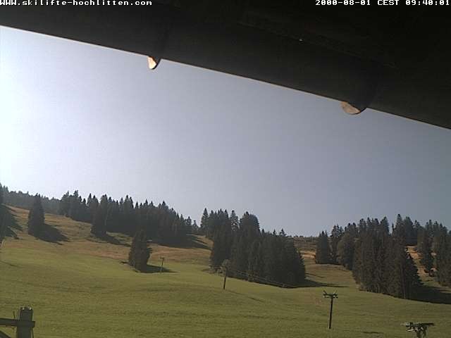 Archiv Foto Webcam Hochlitten Riefensberg im Bregenzerwald