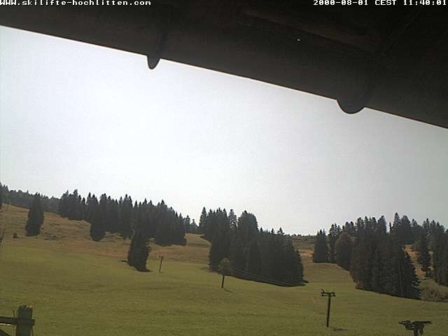 Archiv Foto Webcam Hochlitten Riefensberg im Bregenzerwald