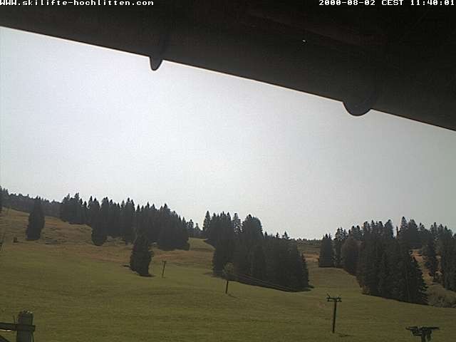 Archiv Foto Webcam Hochlitten Riefensberg im Bregenzerwald