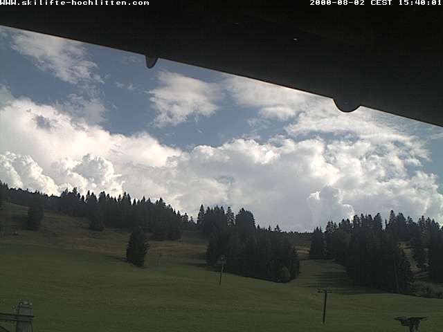 Archiv Foto Webcam Hochlitten Riefensberg im Bregenzerwald
