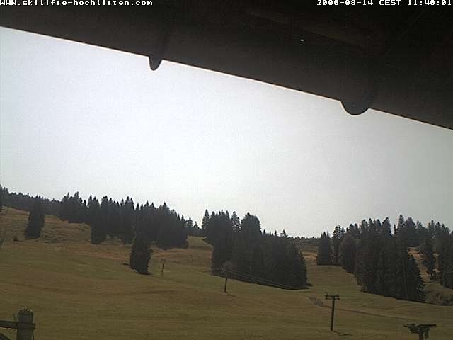Archiv Foto Webcam Hochlitten Riefensberg im Bregenzerwald