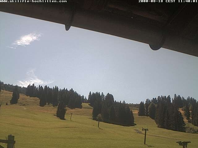 Archiv Foto Webcam Hochlitten Riefensberg im Bregenzerwald