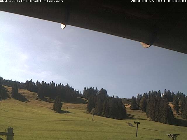 Archived image Webcam Hochlitten Riefensberg in Vorarlberg
